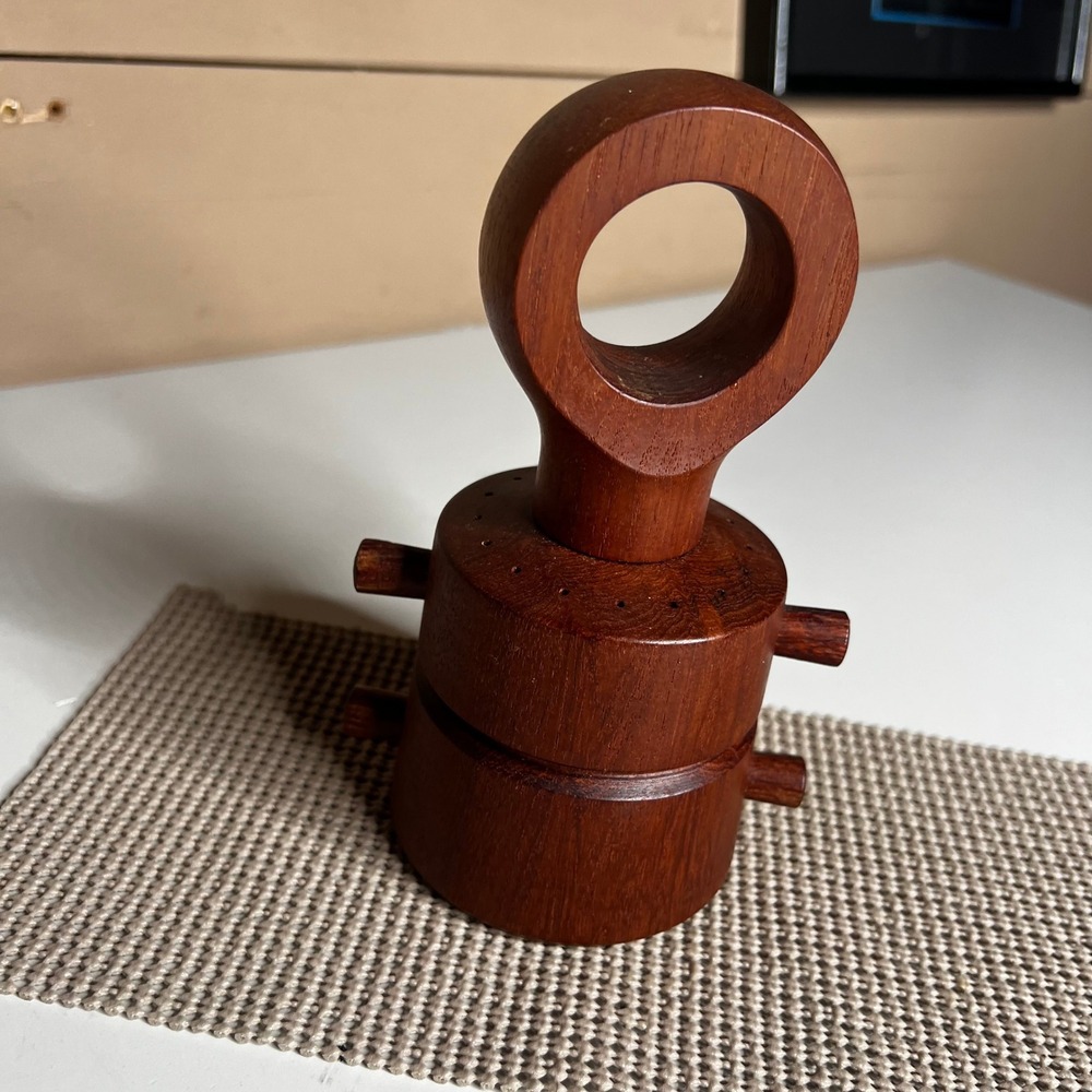 Dansk Designs Jens Quistgaard Teak Salt Pepper Mill Peugeot Freres Denmark IHQ